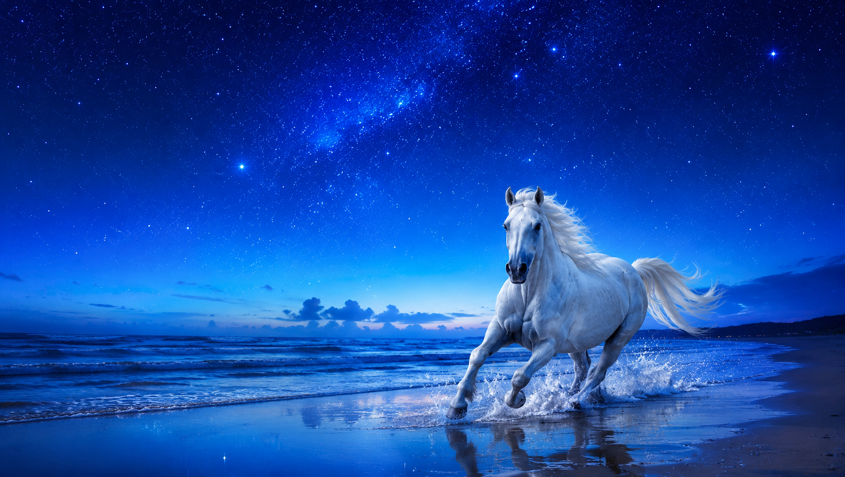 Caballo corriendo.