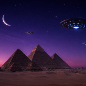 Las pirámides de Egipto.
