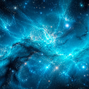 Galaxia azul.