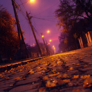 Noche de otoño.