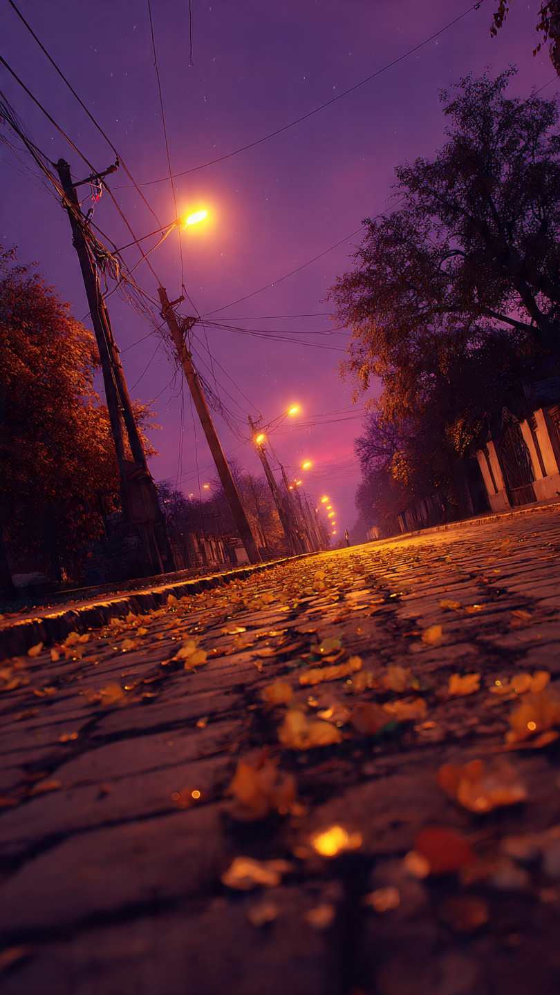 Noche de otoño.