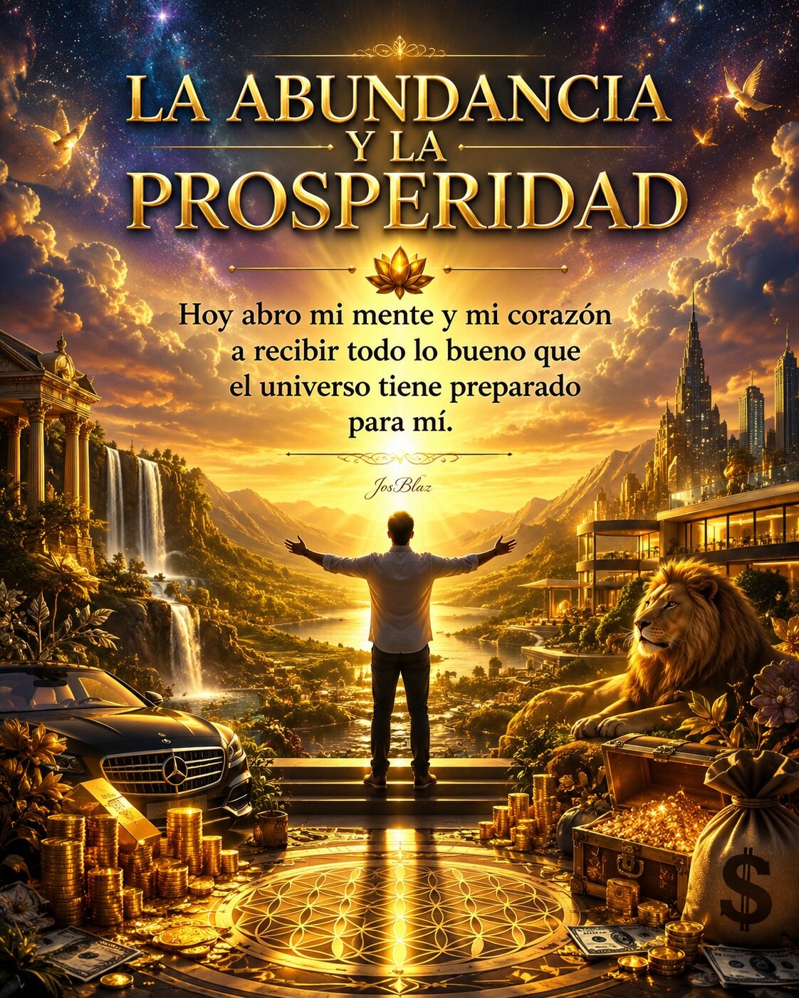 Wallpaper motivacional de abundancia y prosperidad | StarBlue